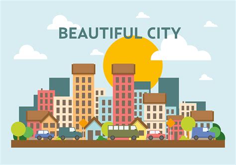 vector cityscape   vector art stock graphics images