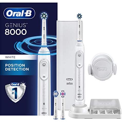 Oral B 8000 Electronic Toothbrush White — Deals From Savealoonie