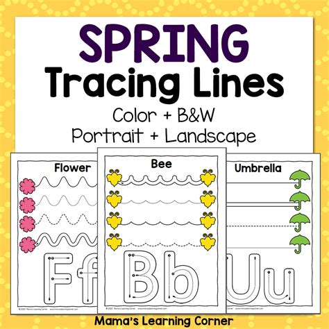 spring tracing  keeper   memories tracing spring preschool