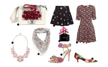 floral inspired outfit bragmybag