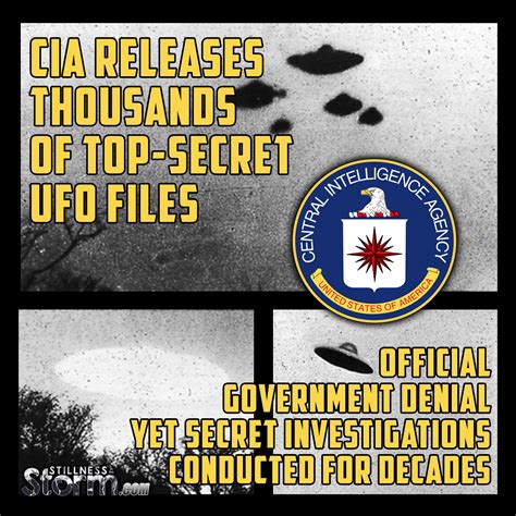 Cia Releases Thousands Of Top Secret Ufo Files Official