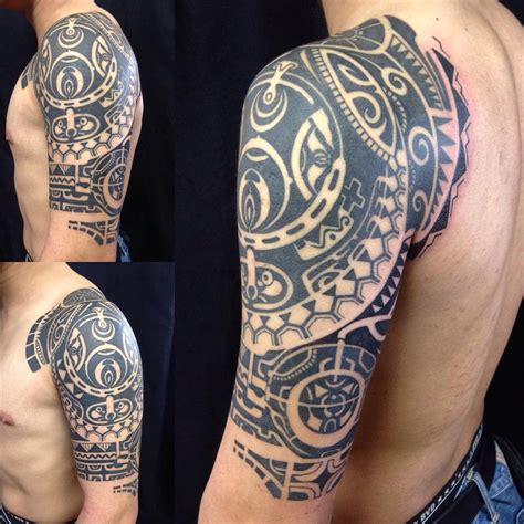 16 Tribal Shoulder Tattoo Designs Ideas Design Trends