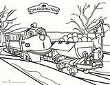 Chuggington Coloring Printable Pages Kids Wilson Book Sheet Click sketch template