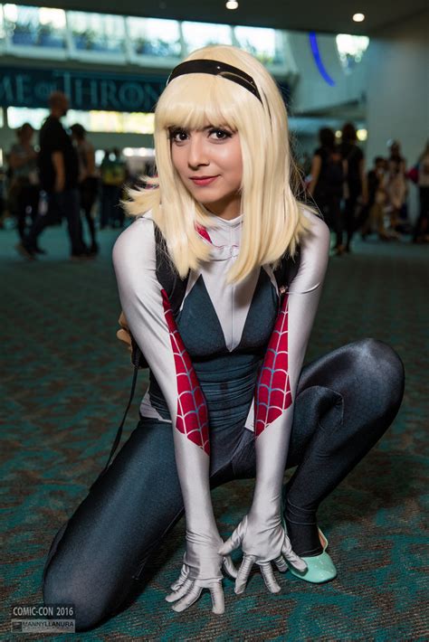 Comic Con 2016 Cosplay Gwen Spiderman San Diego Comic Con  Flickr