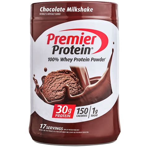 Premier Protein 100 Whey Protein Powder Chocolate Milkshake 30g
