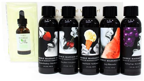 5 edible massage oil for sensual intimacy kissable oil