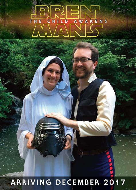 this star wars pregnancy announcement is so freaking