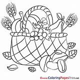 Coloring Pages Basket Farm Sheet Title Coloringpagesfree sketch template