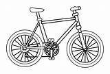 Bicycle Coloring Bike Pages Printable Bmx Drawing Kids Mountain Sheet Color Colouring Biycle Bikes Clipart Sheets Boys Tremendous Paintingvalley Ride sketch template