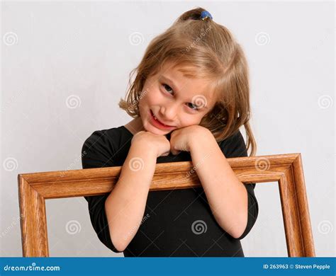 Playing Coy Stock Image Image Of Person Playing Shyness 263963