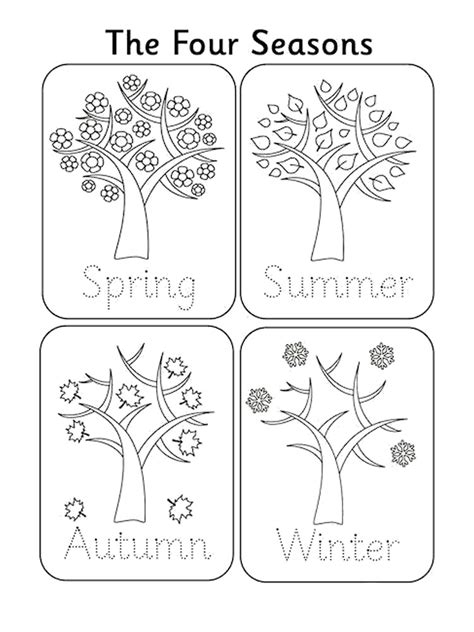 coloring pages   seasons