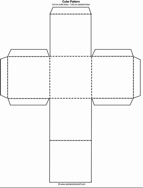 dice template  awesome printable dice template blank  file