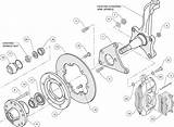 Front Brake Assembly Drag Kit Installation Dynalite Forged Schematic Wilwood Brakes Wheel 2713 Bd sketch template