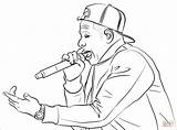 Rappers Jay Damon sketch template