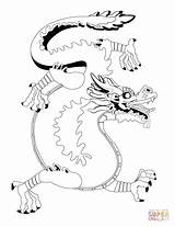 Drago Cinese Colorear Chinos Dragones Chino Disegno Stampare Draghi Cinesi sketch template