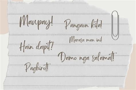 waray words  phrases  learn  travelers