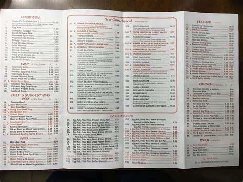 menu   china restaurant spartanburg   main st