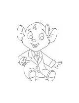Coloring Pages Detective Mouse Great Magic sketch template