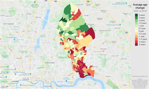 ilford population growth rates