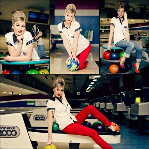 retro bowling fashion shoot photography {styled
