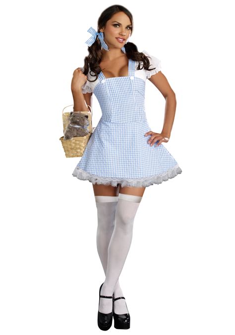 blue gingham dress costume