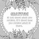 Gratitude Kindness sketch template