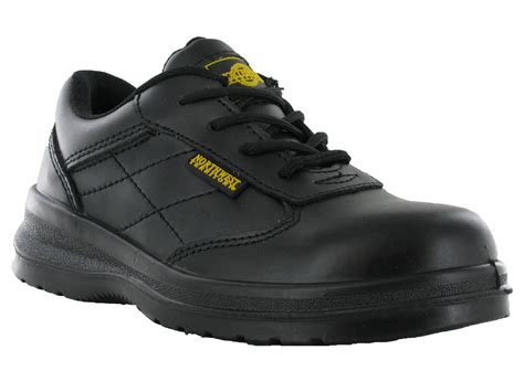 northwest safety steel toe cap leather lightweight industrial work shoes womens