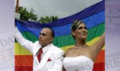 Gay Man Marries Transsexual Woman World News Uk