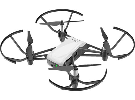 mini drone dji ryze tello hd p  mp  ms distancia  metros hasta  minutos blanco
