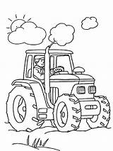Traktori Bojanke Traktor Decu sketch template