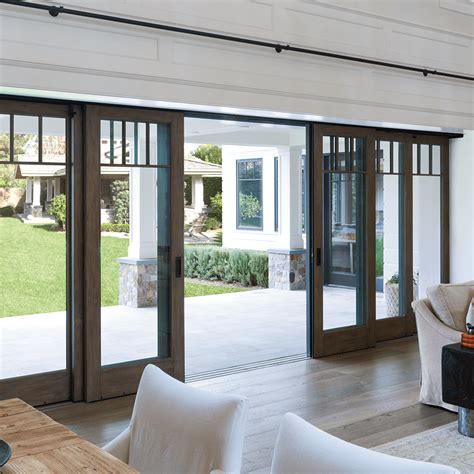 architect series traditional multi  patio door pella glass