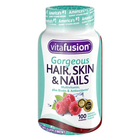 vitafusion gorgeous hair skin nails multivitamin gummy vitamins