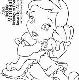 Baby Princess Coloring Peach Pages Getcolorings sketch template