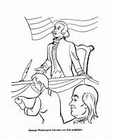 Washington George Coloring Pages Congress Usa Drawing Presidents Continental Second Printables President Go Print Next Back sketch template