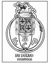 Porto Fc Soccer Coloring Pages Kids Futbol Color Benfica Colouring Online Portugal Football Team Printable Coloringpagesonly Print sketch template