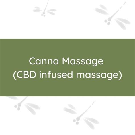 canna massage cbd infused massage nova holistic wellness