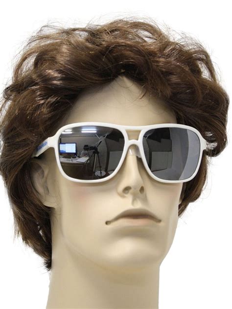 Mens White Sunglasses