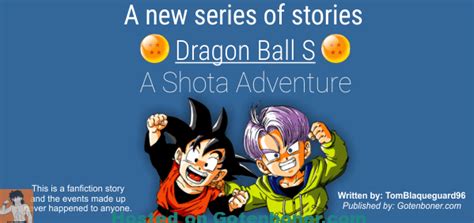 Dragon Ball S A Shota Adventure Goten Boner
