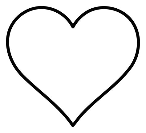 heart clipart outline png clipart  clipart