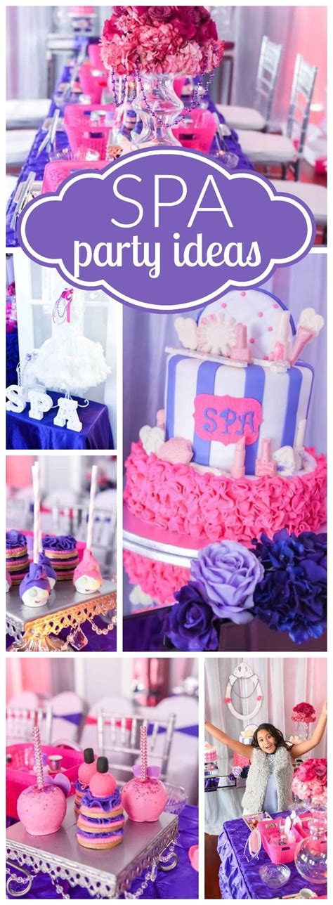 Pin On Spa Party Ideas