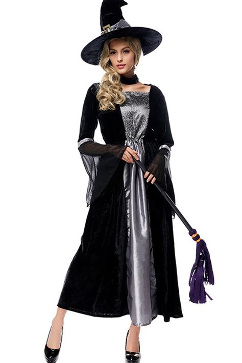 Black Sexy Witch Costume 028331 Sexy Witch Costumes For Women White
