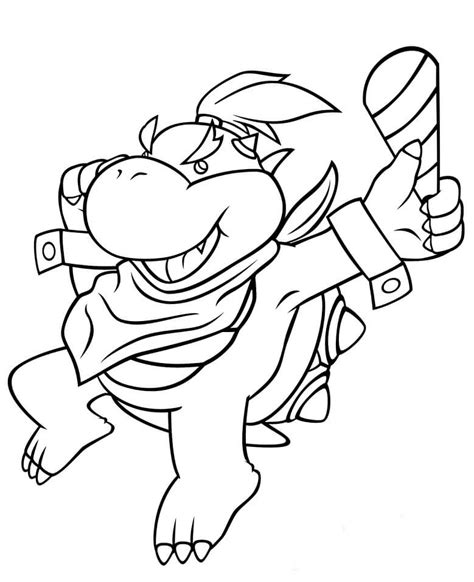 bowser  coloring page  printable coloring pages  kids