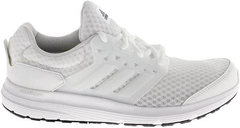 amazoncom adidas womens galaxy   white cloudfoam ortholite running sneakers  bm
