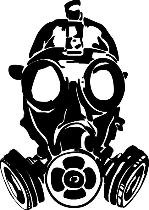 pin on cool gas mask tattoo stencils