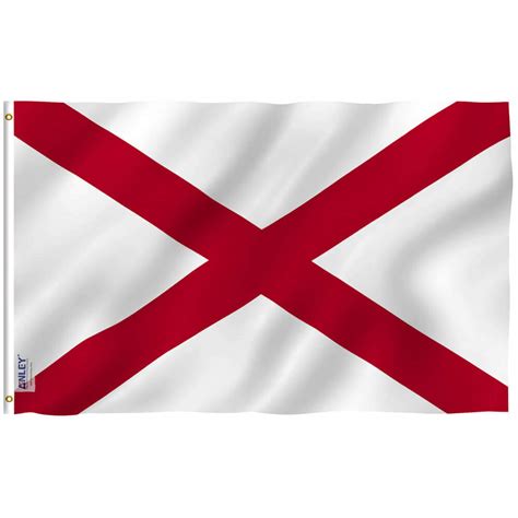 fly breeze alabama state flag  foot anley flags