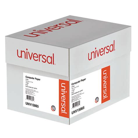 universal unv     white case   perforated
