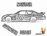 Coloring Nascar Pages Car Race Cars Printable Avenger Side Dodge Force Print Sports Yescoloring Drag Children Dale Sheets sketch template