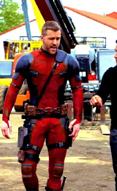 Man Candy Ryan Reynolds Is All About The Bulge On Set Of