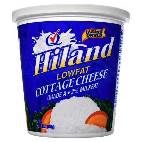 hiland grade   milk fat cottage cheese  oz walmartcom
