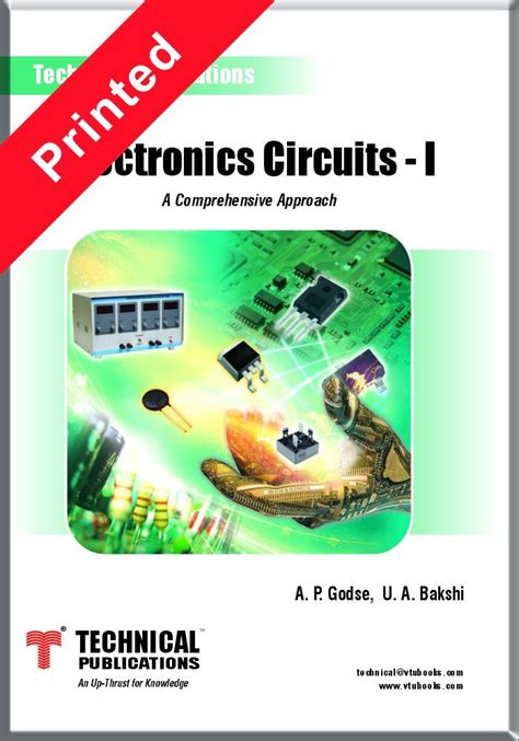 Electronic Circuits I U A Bakshi A P Godse 9789350992333 Amazon